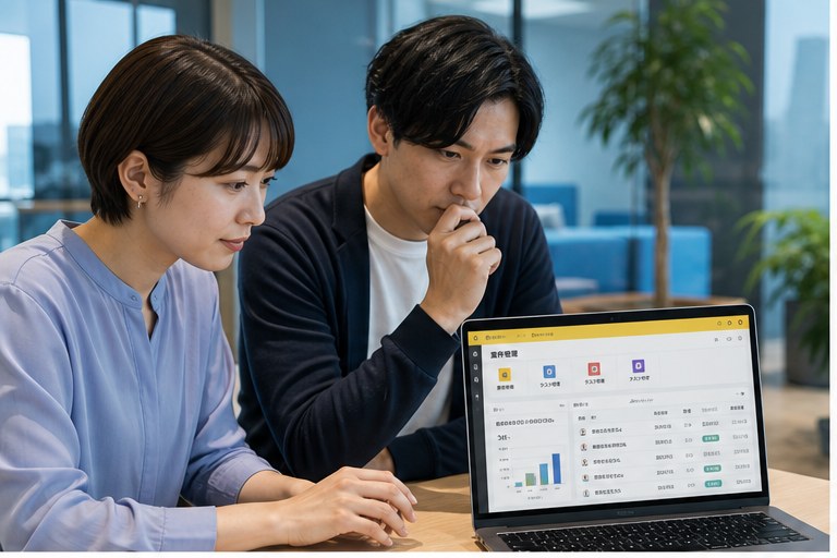 業務の中で課題を見つけ、現状に問いを持つ社員