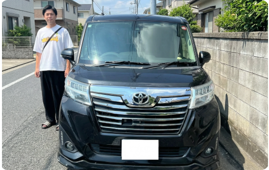 鈴木さまルーミーをご売却